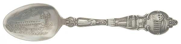States & Cities Souvenir Spoons (Sterling) California Teaspoon