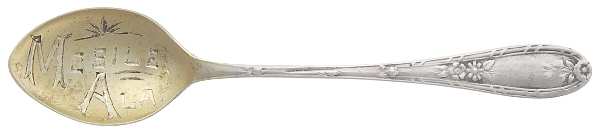 States & Cities Souvenir Spoons (Sterling) Alabama Demitasse Spoon