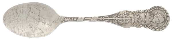 States & Cities Souvenir Spoons (Sterling) Illinois Demitasse Spoon