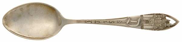 States & Cities Souvenir Spoons (Sterling) California Demitasse Spoon