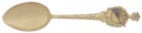 States & Cities Souvenir Spoons (Sterling) Colorado Demitasse Spoon