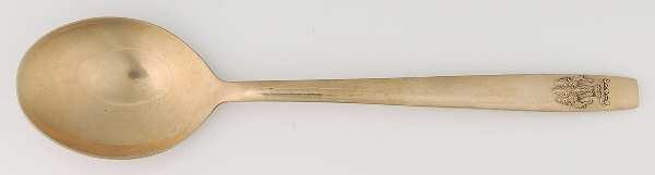 UNF1340 (Brass) Solid Serving Spoon
