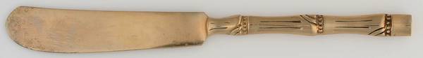 UNF1980 (Bronzeware) Flat Handle Butter Spreader
