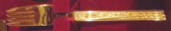 Mediterranean (Gold Electroplate) Fork