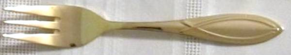 UNF1533 (Gold Electroplate) Individual Salad Fork