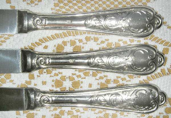 800-140 (Silverplate) Modern Hollow Knife