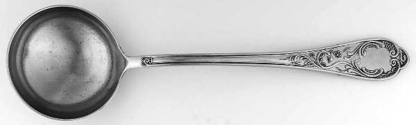800-140 (Silverplate) Solid Soup Ladle