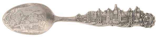 States & Cities Souvenir Spoons(Slvp) New York Five O'Clock Spoon