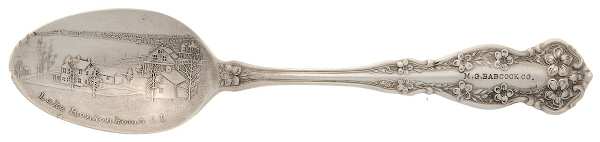 States & Cities Souvenir Spoons(Slvp) New York Teaspoon