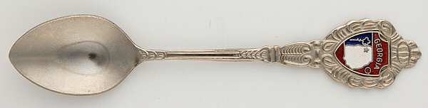 States & Cities Souvenir Spoons(Slvp) Georgia Demitasse Spoon