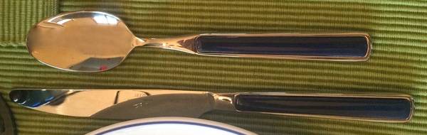Seed-Blue (Stainless) Modern Hollow Knife