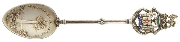 Jamaica Souvenir Spoons (Sterling) by Unknown Mfg Silver