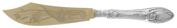 UNF1393 (Sterling) Hollow Handle Fish Serving Knife, Silverplt Blade