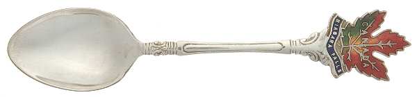 Canada Souvenir Spoons (Silverplate) by Unknown Mfg Silver