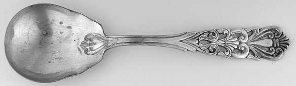 UNF2025 (Silverplate) Solid Salad Serving Spoon