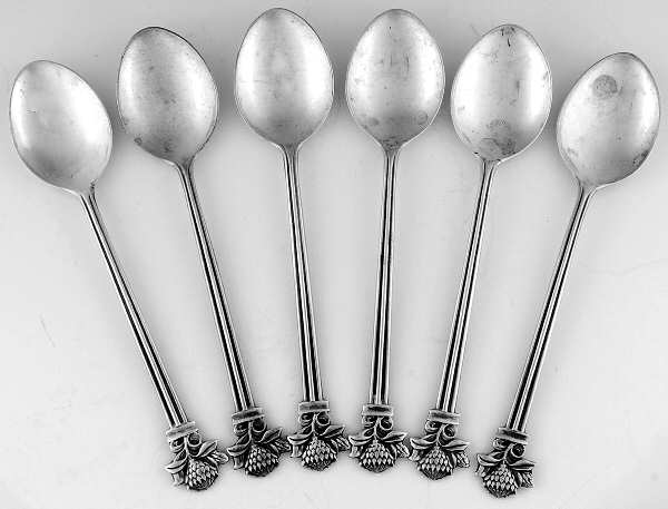 Africa Sterling Flatware by Unknown Mfg Silver