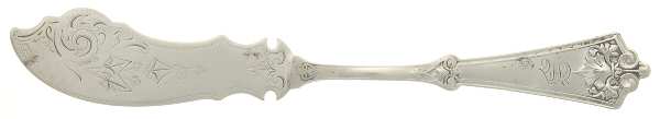 Crete (Coin) Flat Handle Bright Cut Master Butter