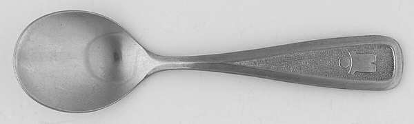 UNF2045 (Stainless) Straight Handle Baby Spoon