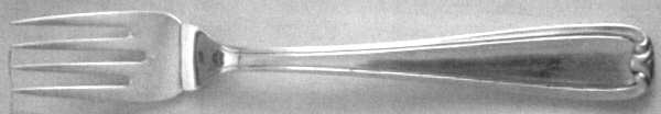 800-152 (Sterling) Individual Solid Fish Fork