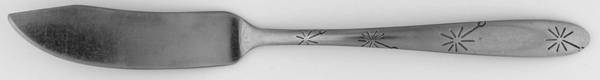 UNF1433 (Stainless) Flat Handle Master Butter Knife