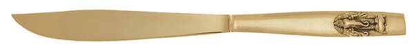 Siam-Bronze-Emblem Small Steak Carving Knife with Stainless Blade