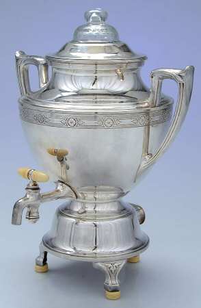 UNS6 (Silverplate, Hollowware) Percolator with Lid