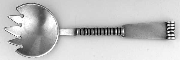 UNF2092 (Silverplate) Solid Serving Fork