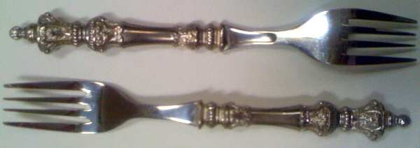 Bishop (Silverplate) Individual Salad Fork