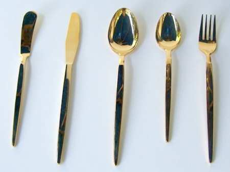 UNF2098 (Gold Electroplate) Teaspoon