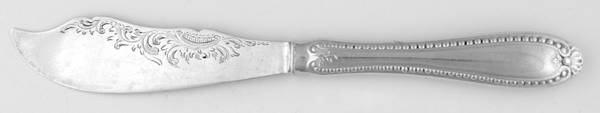 BGB10 (Sterling) Flat Handle Master Butter Knife
