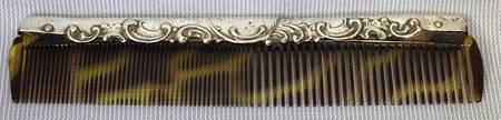 He Loves Me (Sterling, Hollowware) Comb