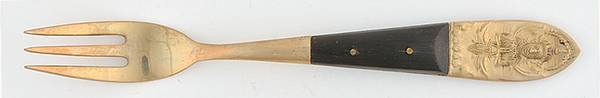 Hong Kong (Brass) Individual Salad Fork
