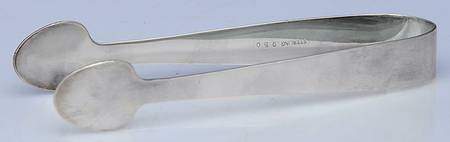 UNH25 (Sterling, Hollowware) Sugar Tongs