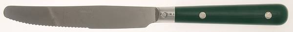 UNF1353 Hunter Green (Stainless) New French Hollow Knife
