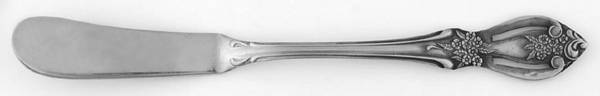 UNF2245 (Stainless) Flat Handle Master Butter Knife