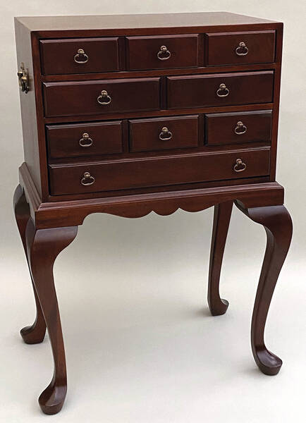 Flatware Chests-New and Vintage Standing Flatware Chest