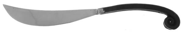UNF2266 (Stainless) Steak Knife Individual Solid No Serrate HC