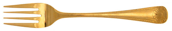 UNFUNF2357 (Gold Electroplate) Individual Salad Fork
