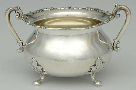 UNH48 (Sterling, Hollowware) Open Sugar Bowl
