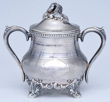 6500 (Silverplate, Hollowware) Sugar Bowl & Lid
