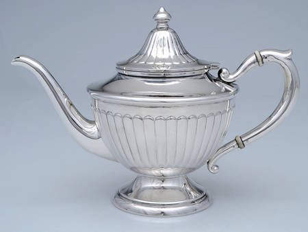 25-1 (Sterling, Hollowware) Teapot
