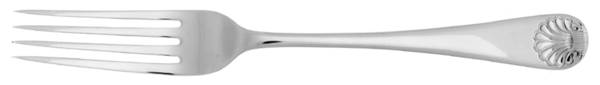 Old English Shell (Sterling) Fork