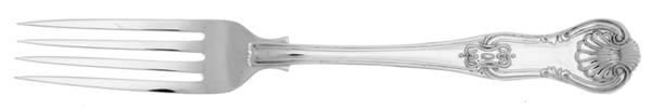 Hourglass (Sterling) Fork by Unknown Mfg Silver