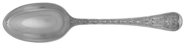 Elizabethan (Sterling) Dessert/Oval Soup Spoon by Unknown Mfg Silver