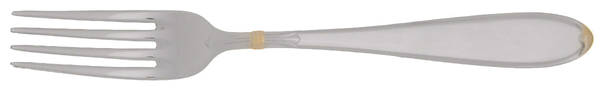Florence Gold Solid Serving Fork