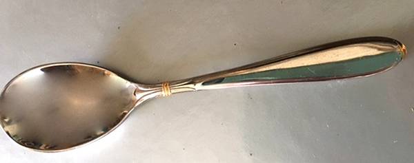 Florence Gold Sugar Spoon