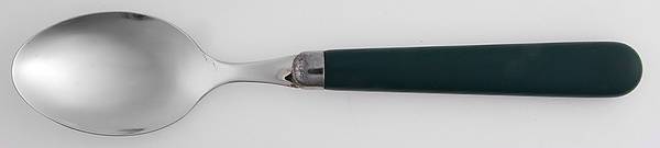 Laura-Green (Stainless) Place/Oval Soup Spoon