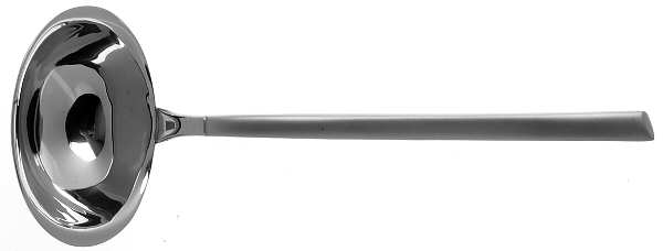 Orlando (Stainless, Frosted) Solid Gravy Ladle