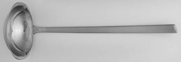 Orlando (Stainless, Frosted) Solid Soup Ladle