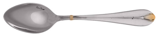 Pearl-Gold (Stainless, Gold Accent) Teaspoon